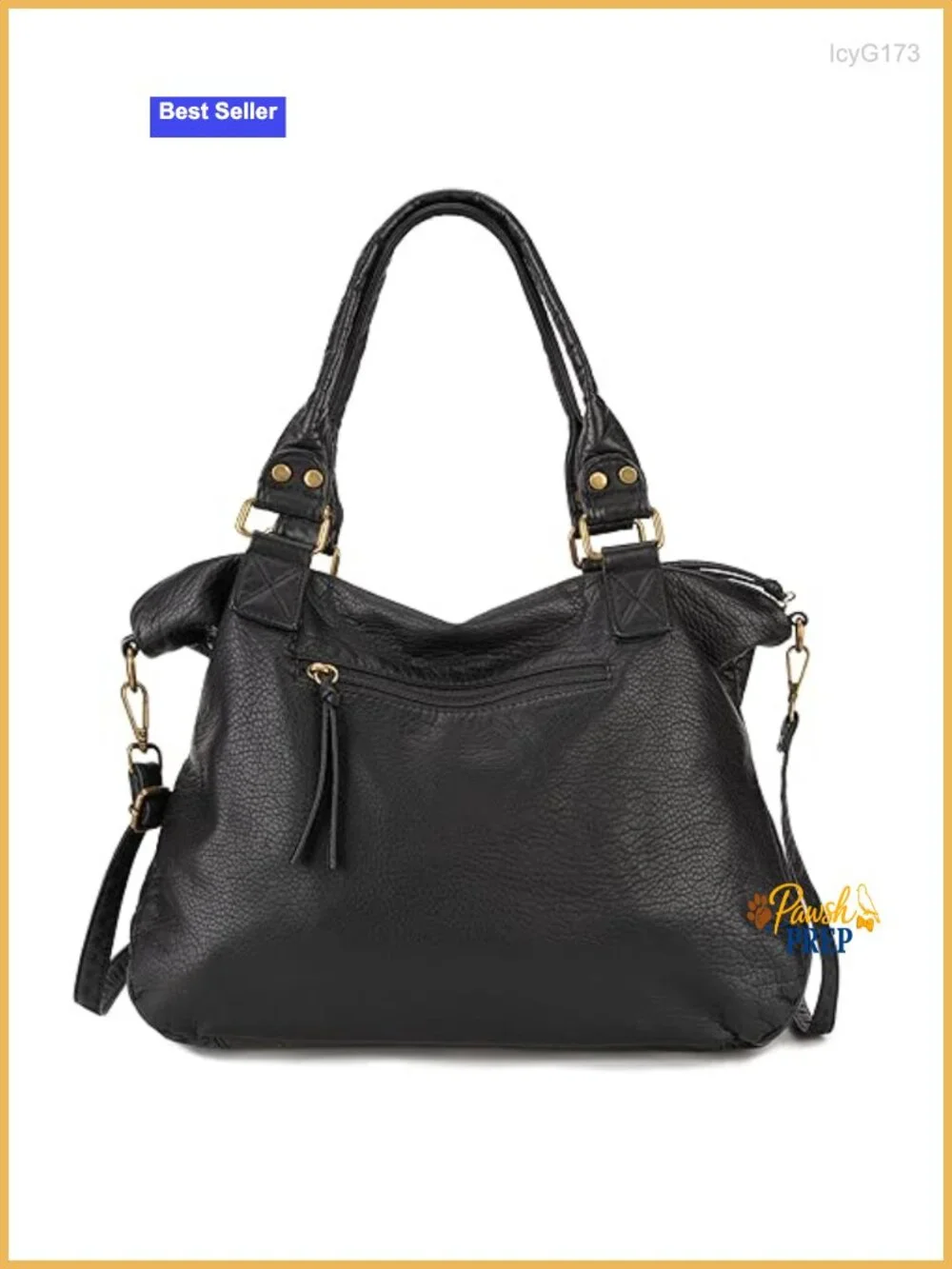 Buttery Soft PU Leather Hobo Handbag Crossbody with Top Handle